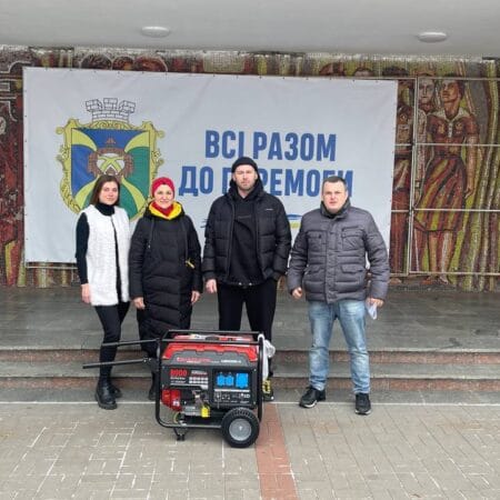 Generator for the Palace of Culture in Fastiv