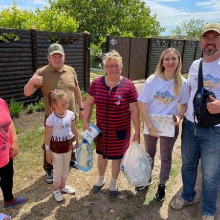 Humanitarian tour to the hotspots of Ukraine