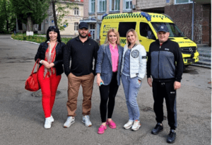 Provided assistance to the Kyiv Clinical Hospital